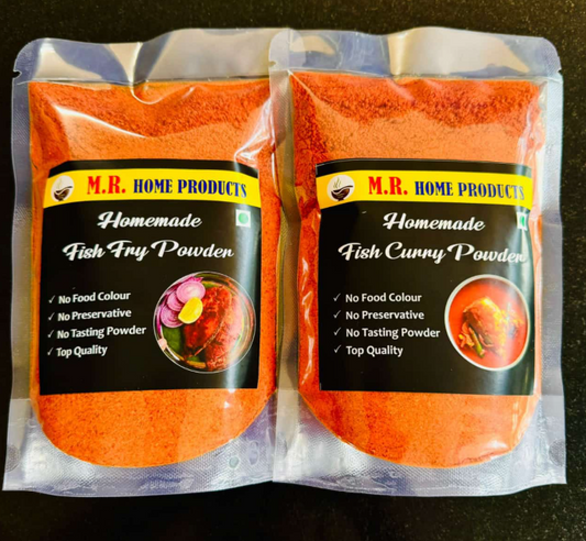 combo- fish fry masala & fish curry masala